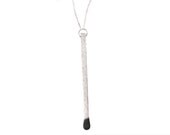 Matchstick Necklace - Blackened Tip