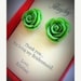 30% SALE Bridesmaids gifts, rose stud earrings, personalized notecards, free jewelry box. Multiple order discount available.