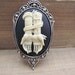 No Regrets - Morbid Cameo Necklace