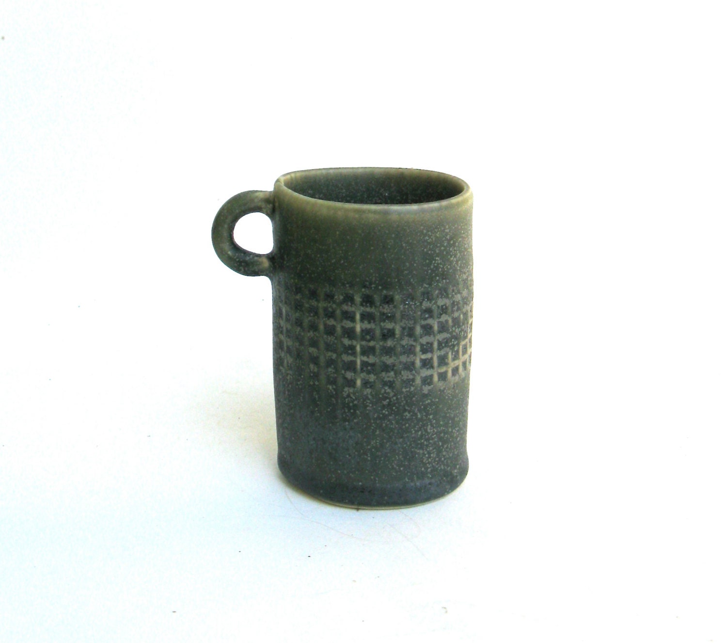 petite hand built porcelain cup
