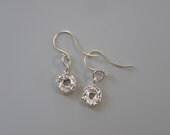 Fine Silver Cheerio Earrings