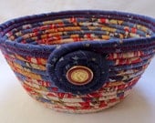 Americana Coiled Fabric Bowl