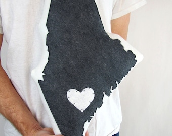 Customizable Maine State Pillow