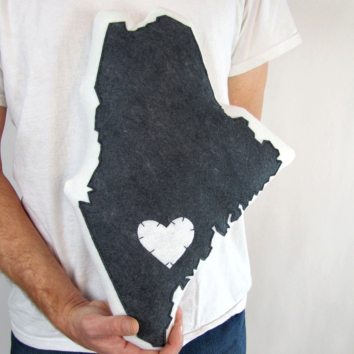 Customizable Maine State Pillow