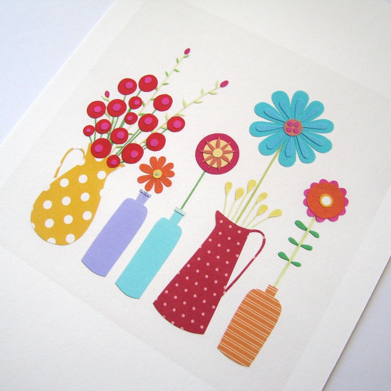 Sunshine and Flowers  2 - Fine Art Print