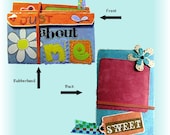 Colorful, Premade Mini Scrapbook, Personal, About Me