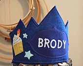Cupcake and Stars Birthday Crown