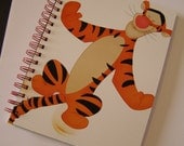 Bouncing Tiggers Recycled Notebook Recycled Journal 100 lined sheets