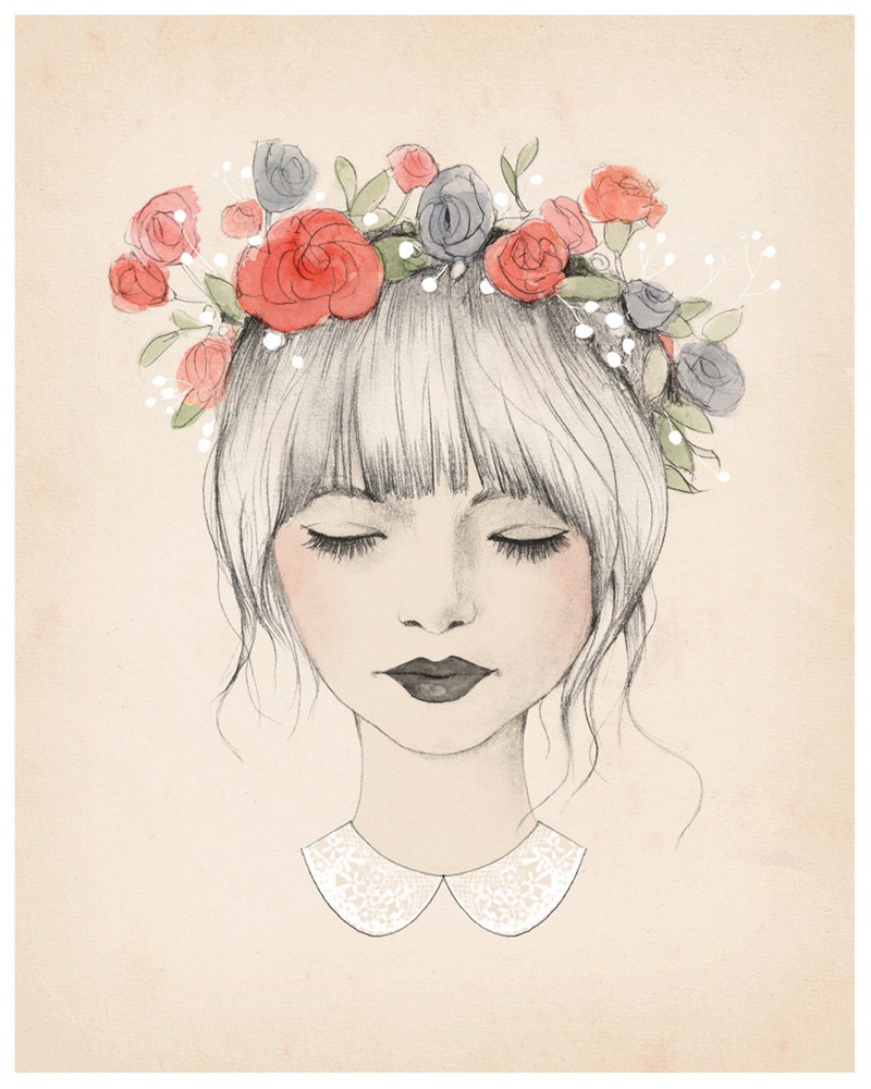 Avery, Spring Daydream Print - 8X10
