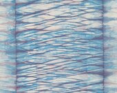 Hand Dyed Shibori Fabric - Kurume - One Half Yard