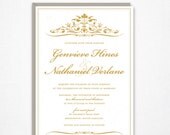 Isolde Wedding Invitation (Printable)