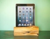 iPad. iPad2. iPhone. iPod docking station handmade of Cedar by woodtec