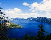Crater Lake, Oregon  - Fine Art Photo on 8x8 Bamboo Panel