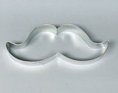 Large 5" Mustache  cookie cutter mustache moustache