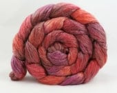 Samba,  Merino/Tencel hand painted spinning fiber, 4oz
