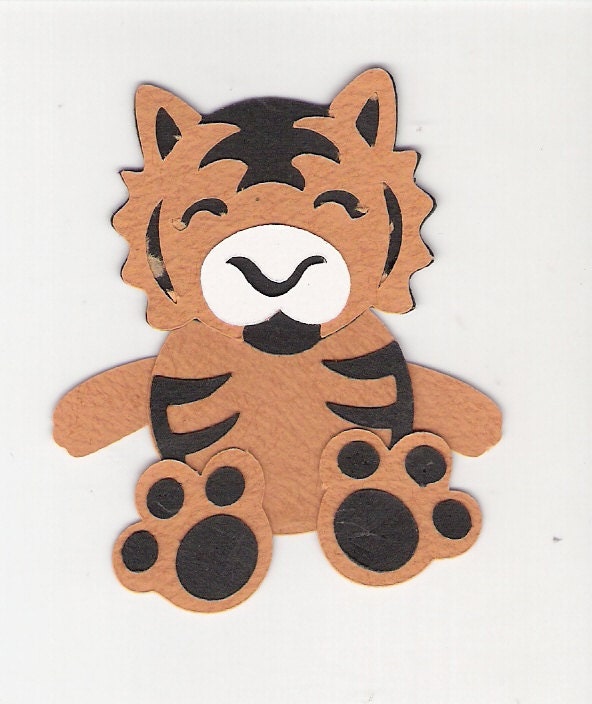 Scrapbook tiger