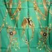 Vintage Scarf, J Majoux Paris, Large, Horse Tack Saddle Halter Reigns, Stunning Colors Emerald Green, Navy Blue, Brown, Gold, Kentucky Derby