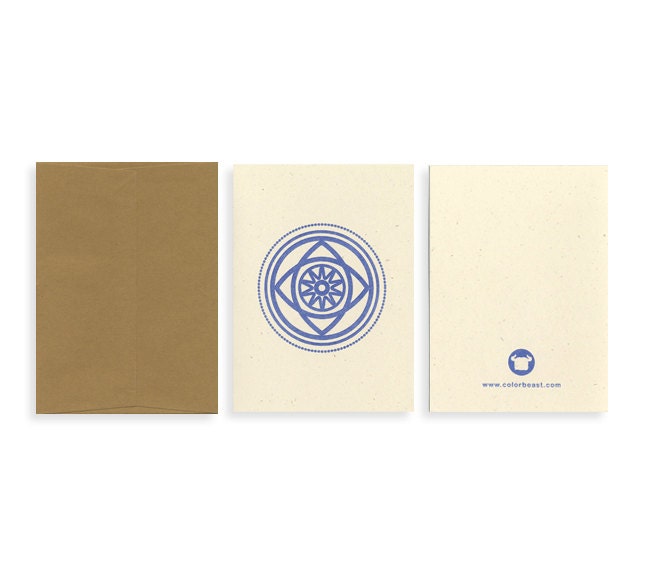 Blue Eye - Blank Card Set