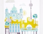 Berlin - Canvas, Textiles, Print