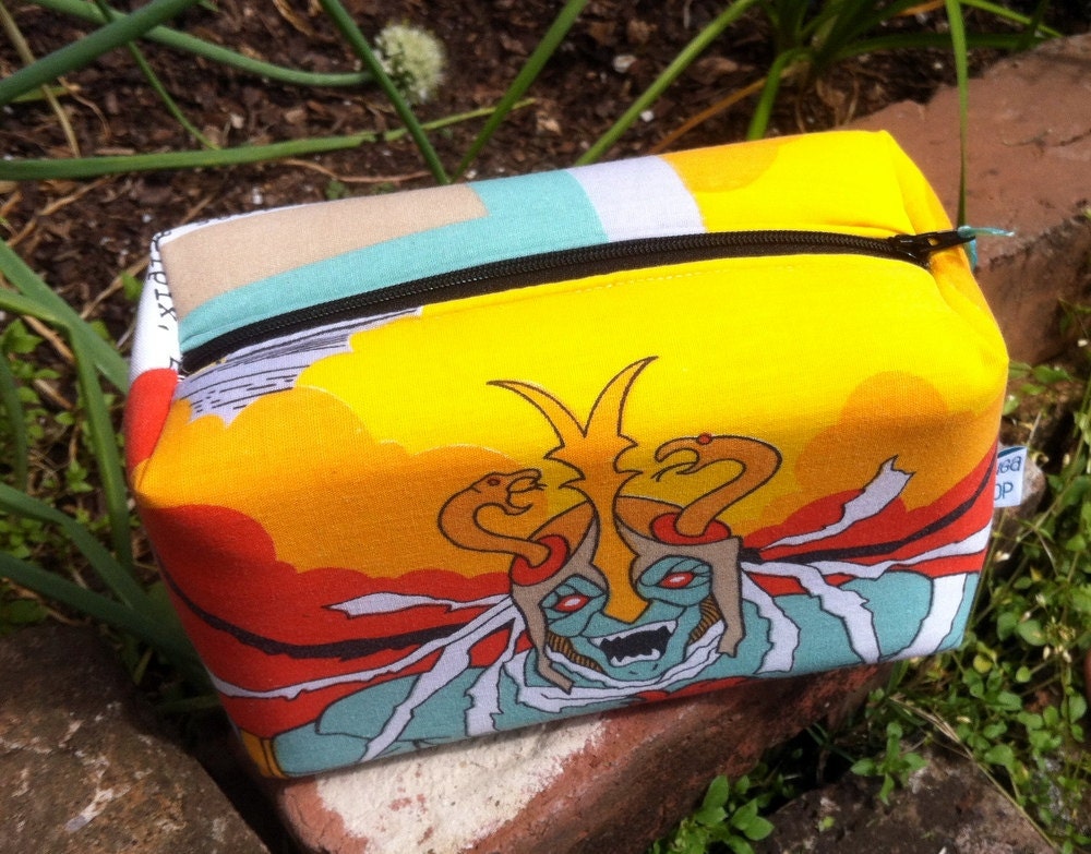 Thundercats Mumm-Ra Rectangular Zipper Pouch Upcycled
