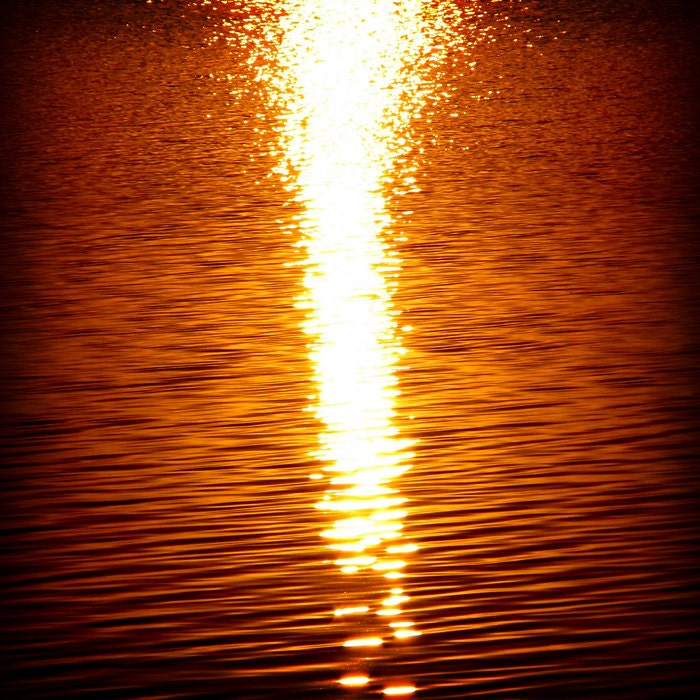 Sun On Water 8 X 8 fine art photography print
