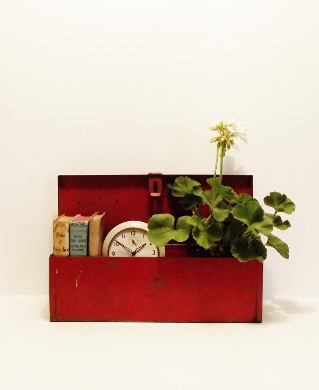 Vintage Metal Tool Box