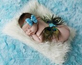 Baby headband - Infant headband - Newborn baby headband - Little girl headband - Baby bow headband - Skinny headband - little girl headband