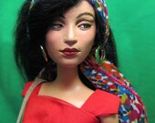 Wildflower Dolls Maya 27 OOAK, Doll Only.