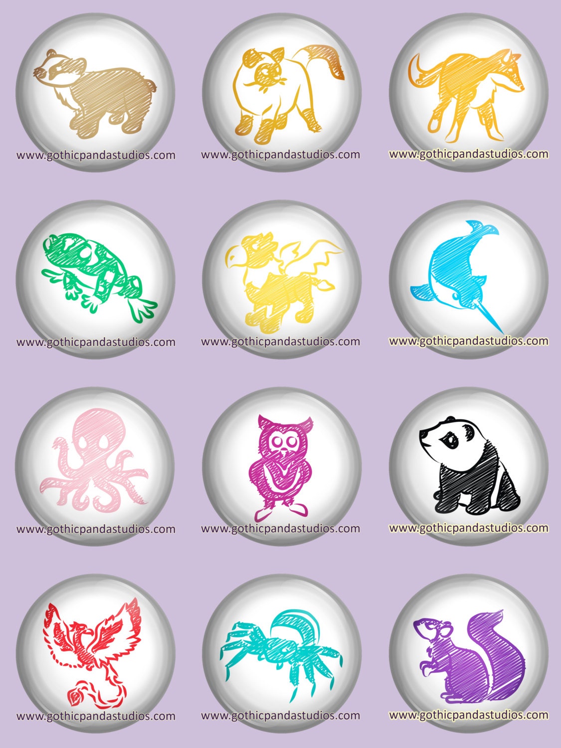 Poor Man's Zodiac Keychains