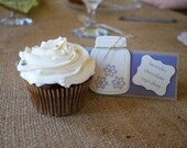 Mason Jar Food Labels, Mason Jar Food Placecards - Set of 10