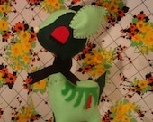 Zombie Skelanimal - Skelita the Zombie Deer Plushie - Dead - Undead - Walking Dead - Bambi