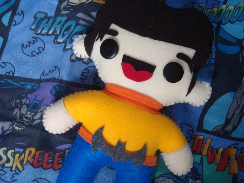 Made to Order - JUMBO - Howard Wolowitz Plush Doll - The Big Bang Theory - Batman - Geeky - Geek - Big Bang
