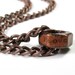 Antiqued Copper Industrial Chic Hex Nut Men's Necklace, I Love You Nut, Steampunk, Gifts For Men, Metal Jewelry, Rugged and Masculine