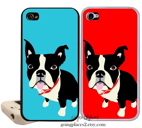 Boston Terrier iPhone Case Fits iPhone 5, 4 and 4s