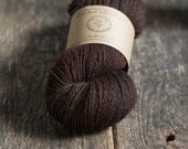 Hand Dyed Wool Yarn - Worsted Weight - Ottern Brown