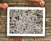 dublin hand cut map