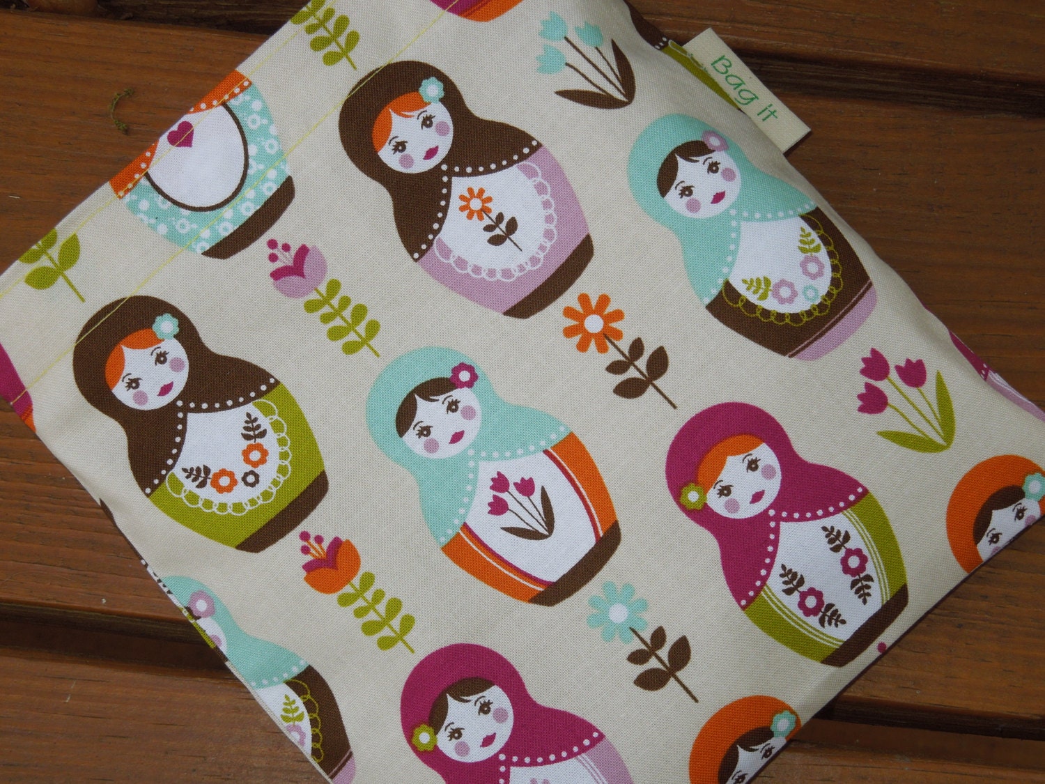 Reusable sandwich bag - Matryoshka