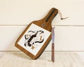 Vintage Mid Century Cheese Tray