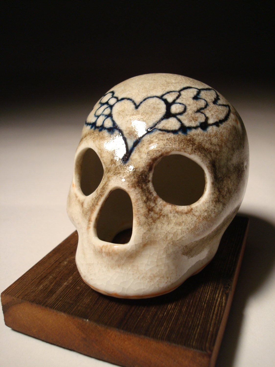 Heart With Wings Skull