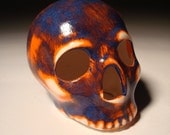 Weathered Orange Skull