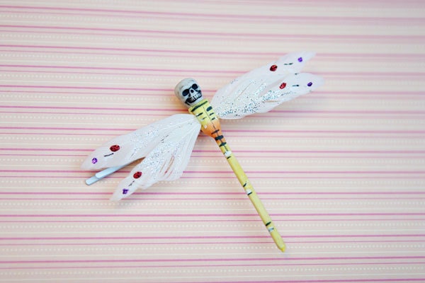 Skull Fly - Hair pin
