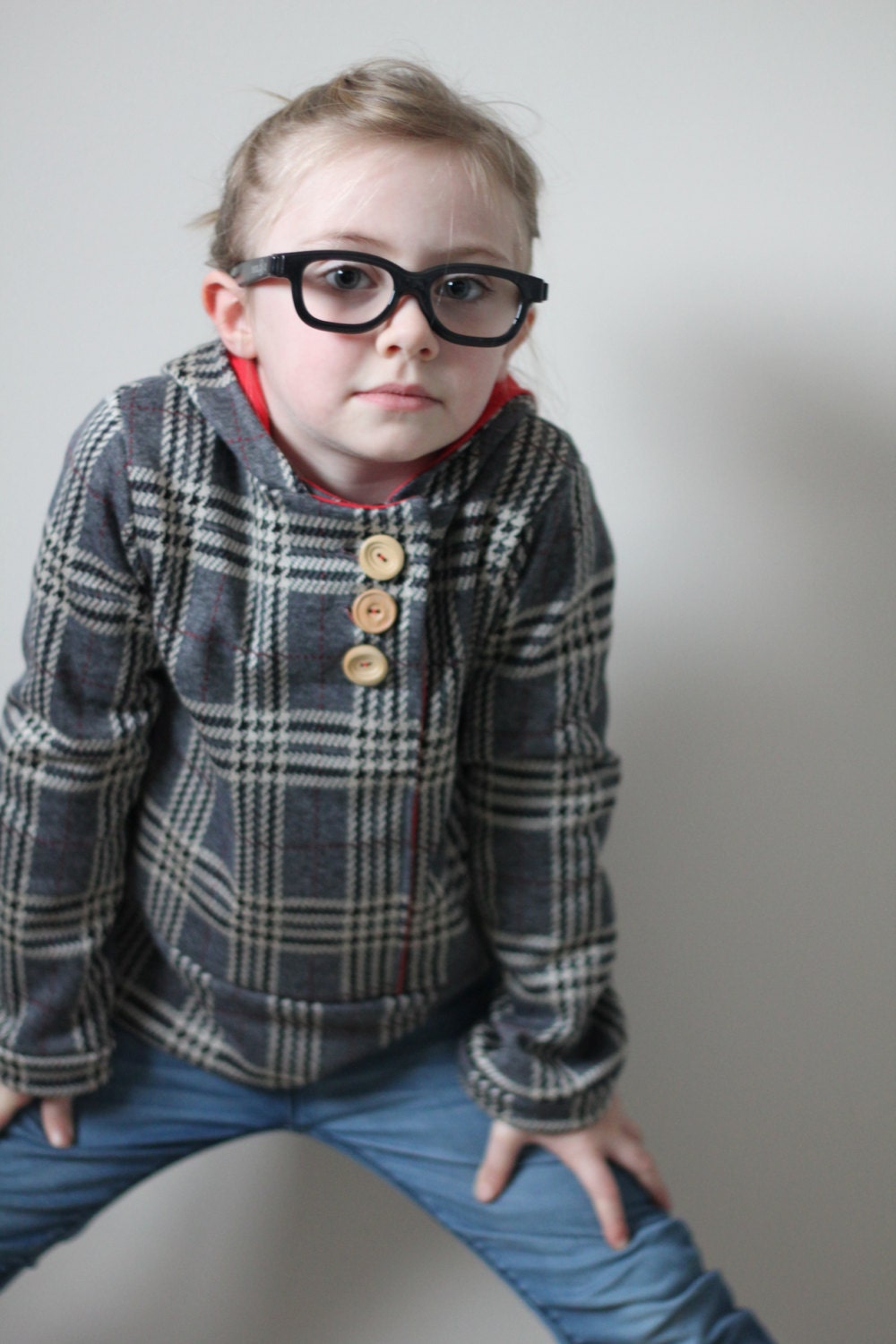 NEW SIZING Urban Unisex Hoodie pattern and tutorial 6- 12 years PDF pattern boy girl