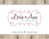 Premade Logo - Custom Premade Logo - Photography Logo - Watermark "Dot Frame Design"