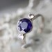 Sapphire In 14K White Gold Ring - Ready to Ship