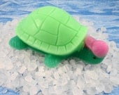 Soap - Two Cute as a Bug Turtle Soaps - Glycerin Soap - Great Party Favors -Showers