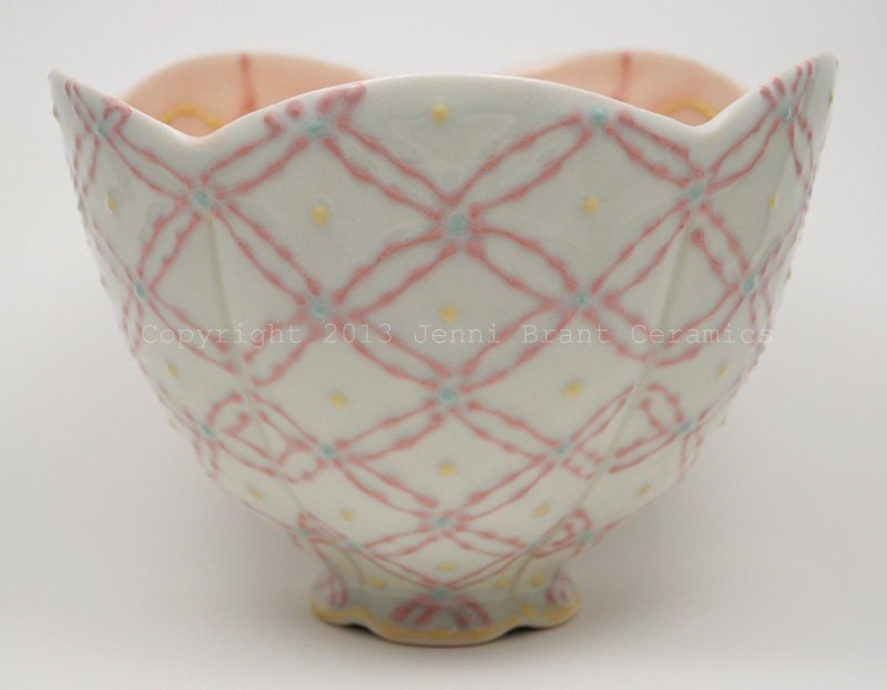 Blue Serving Bowl