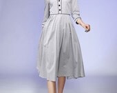 Midi cotton woman dress  (552)
