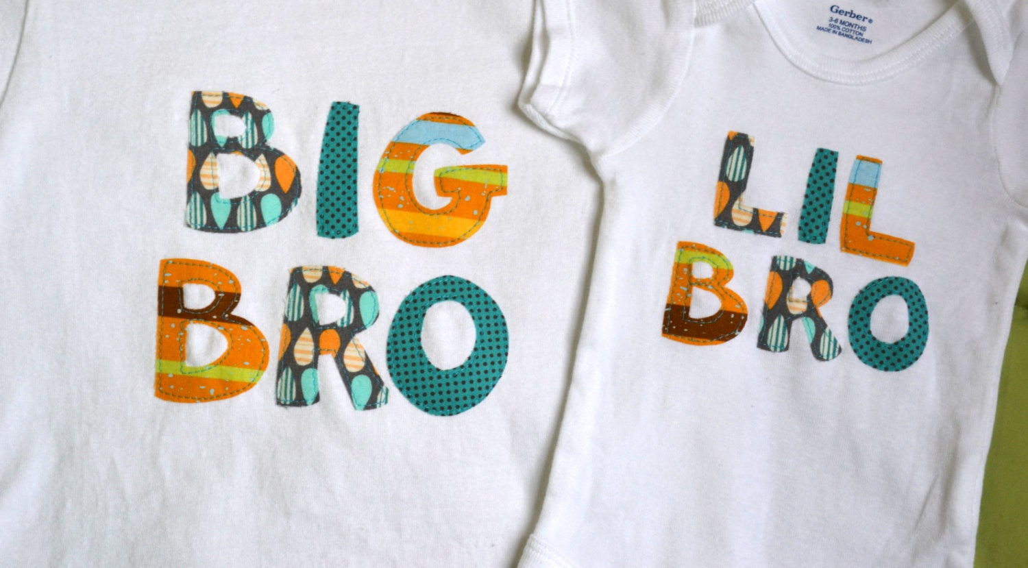 Big Brother/ Little Sister/ Big Sister/ Little Brother Sibling Shirts