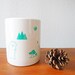 Cute Illustration Porcelain Mug Cup