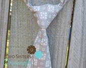 Boy Necktie - Infant/Toddler/Child - Puttin' on the Ritz Gray